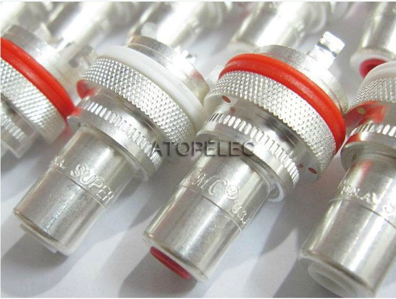 2 pairs CMC 805-2.5AG Thick Silver Plated RCA Jack Female Socket Connector