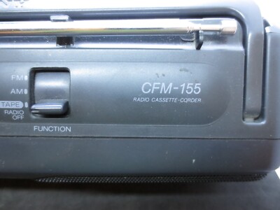 ソニーカセットレコーダー CFM-155 Sony CFM-155 Radio Boombox Cassette-Corder