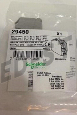 ちょっち Schneider 29450 standard auxiliary contact, circuit breaker status