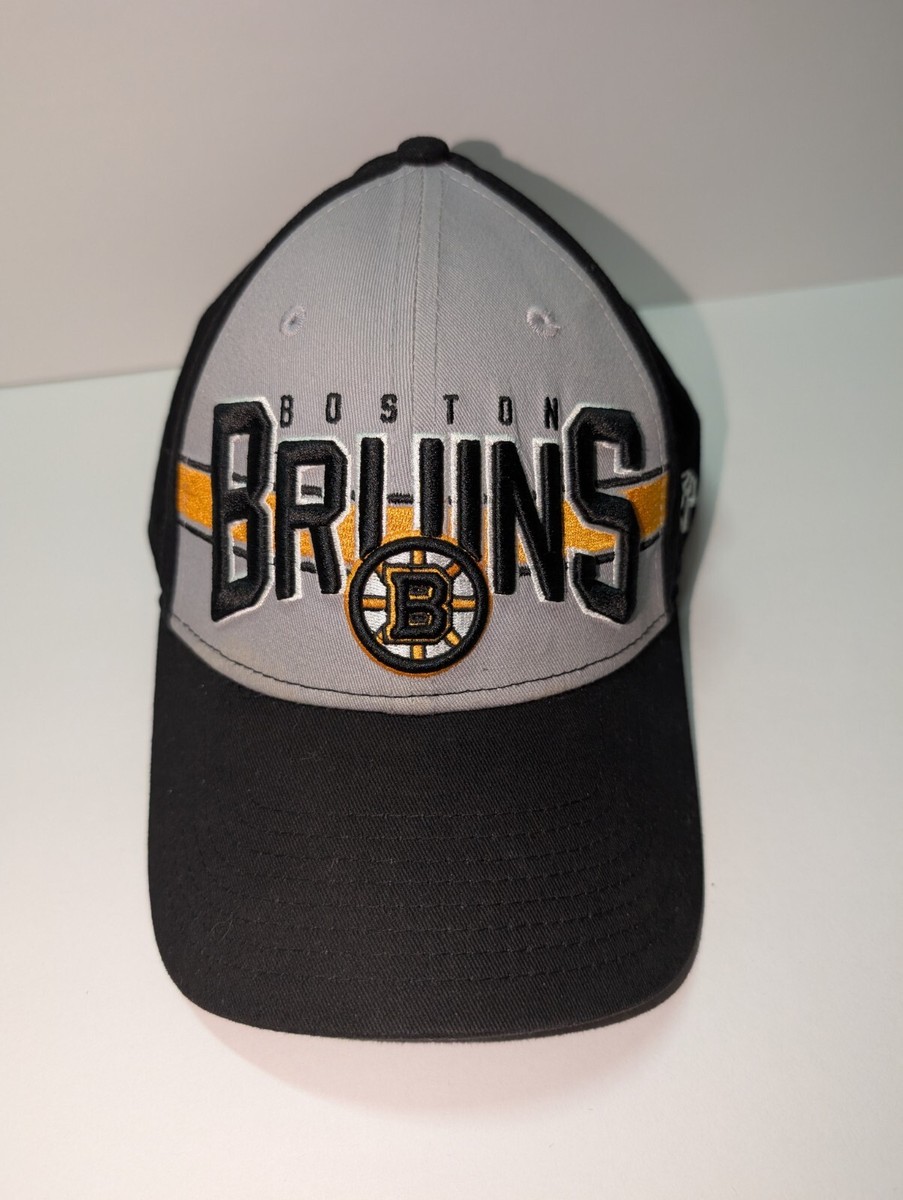 Bruins NHL New Era Boston Hook And Loop Hockey Hat 9Forty Cap