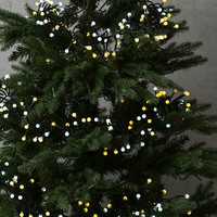 Led Lichterkette Mini Kugeln Cluster Warmweiß Kaltweiß Opale Kugeln Timer AußEn