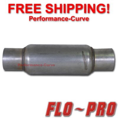 Flo Pro Twister F5 Exhaust Muffler Race / Diesel / Resonator 3.5'' In - 18'' Long