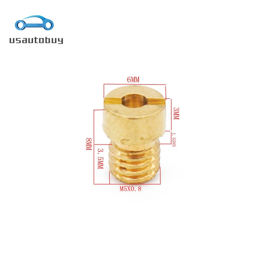 Nuevo tamaño de chorros principales de carburador para Harley Twin Cam TM42-6 HSR 42/45/48 Mikuni Foto 4 de 4