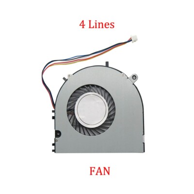 Laptop CPU Fan For DERE R15 4 Lines DC 5V 0.45A BRUSHLESS New
