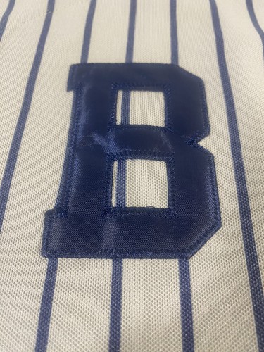 Maglia Baseball Vintage Pro Player Stadium Series Gessato Brooklyn 04 Uomo 2XL - Foto 5 di 7