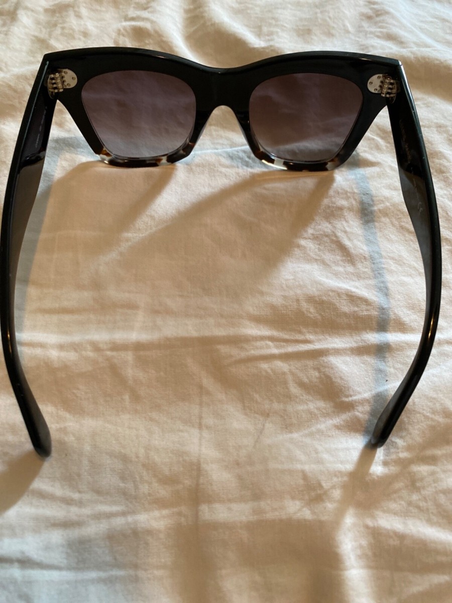 Celine CL4004 001 56 22 145 Women Sunglasses Black With Gray Polar Lenses Italy Celine CL4004 001 56 22 145 Women Sunglasses Black With Gray  main image 2