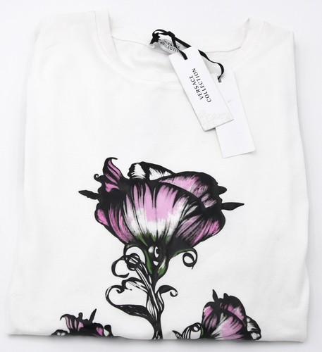 VERSACE COLLECTION DONNA MAGLIA T-SHIRT MANICHE CORTE GIROCOLLO ART. G35006  | eBay