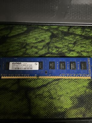 Elpida 2GB 2R8 PC3-10600U-9-10-B0 RAM Arbeitsspeicher