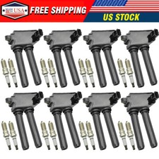 8 bobinas de encendido + 16 bujías de iridio para Ram 1500 2011-2019 5,7 L OEM UF504