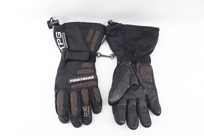 FIRSTGEAR TPG D30 FULL GAUNTLET MOTORCYCLE GLOVES SMALL