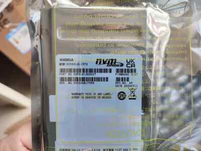 New Kioxia CD6 KCD6XLUL15T3 15.36TB PCIe Gen 4.0 X4 8GB/s 1DWPD U.2 NVMe SSD