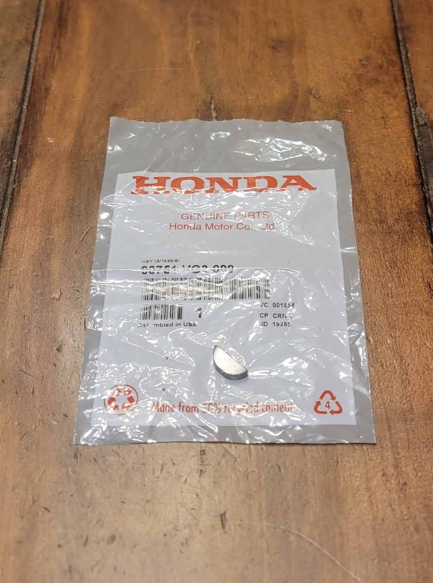 HONDA Woodruff Key HRN216 HRR216 HRS216 HRX217 90751-VG3-000