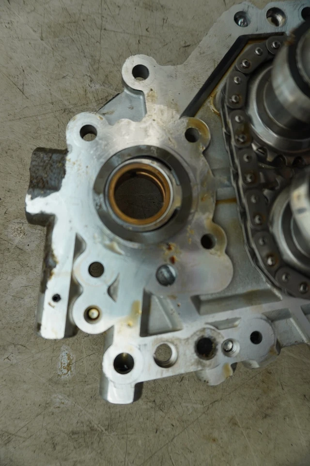 07 HARLEY DAVIDSON ULTRA TOURING CAM CAMSFAFT W OIL PUMP E-3899 - Image 2 of 4