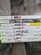 Xbox 360 Sports Games - Lot Of 8 - Madden, Fifa, Nhl, Pure Futbol