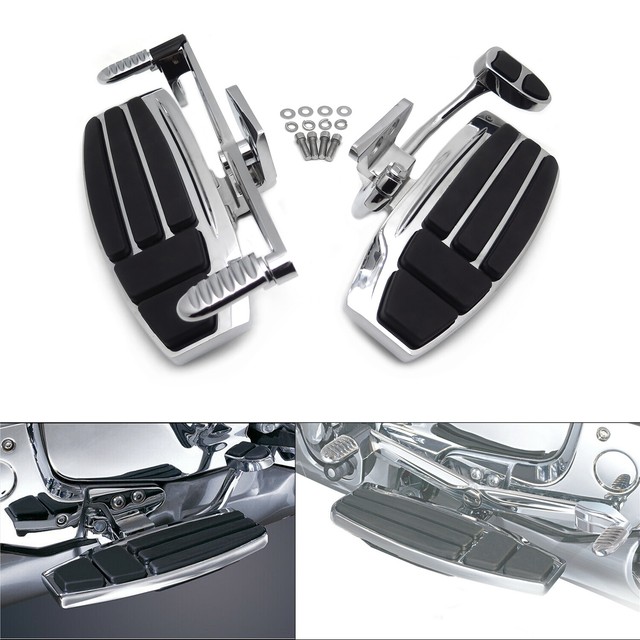 Left & Right Driver Foot Board Floorboard Kit Compatible With Honda