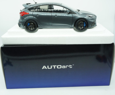 1:18 AutoArt Ford Focus RS 2016 stealth grey grau 72954 neu
