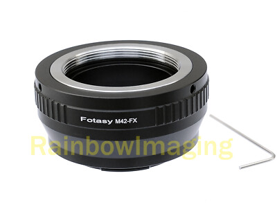 Adjustable M42 Screw Mount Lens to Fuji Fujifilm X-T1 X-T2 X-T3 X-T4 XT5 Adapter