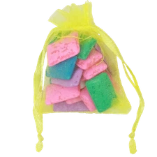 Yellow Drawstring Organza Gift Bags Wedding Party Favor Pouches 20/50/100