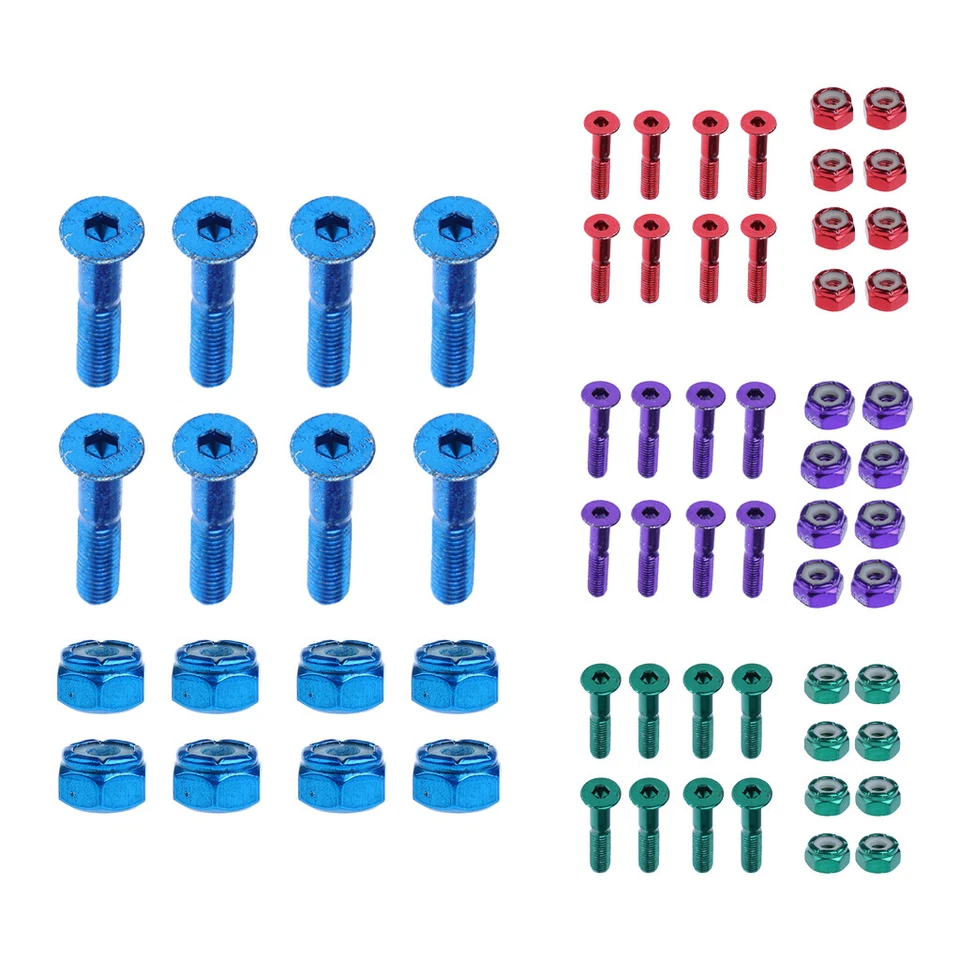 8 x Skateboard Hardware Schrauben set