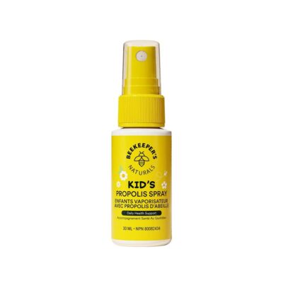 BEEKEEPER'S NATURALS Propolis Throat Spray for Kids - Natural Immune Support