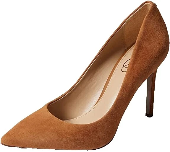 Salto Alto Feminino Marrom Sam Edelman