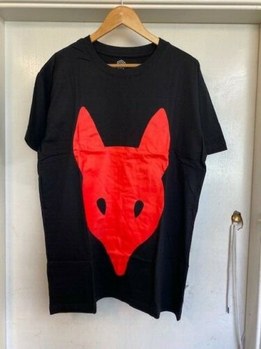 Vêtements longs rares renard rouge t-shirt unisexe tailles XS.S.M.L garçon Londres, Mishka - Photo 1/4