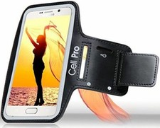 Samsung Galaxy S6  S6 Edge Sports Armband For Running 5.1" 2 X Id / Credit...