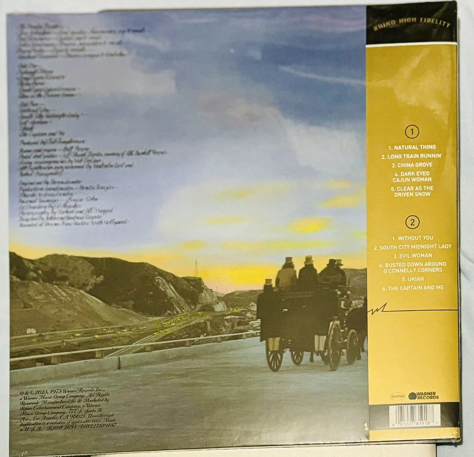 Doobie Brothers THE CAPTAIN AND ME (RHINO HIGH FIDELITY 180-Gram Vinyl LP) NEW - Image 2 of 4