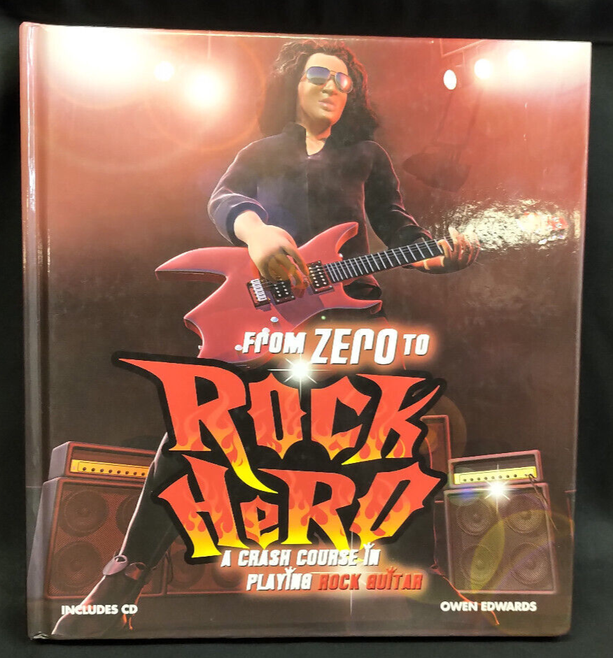 Guitar  zero to rock hero crash course in playing rock guitar book