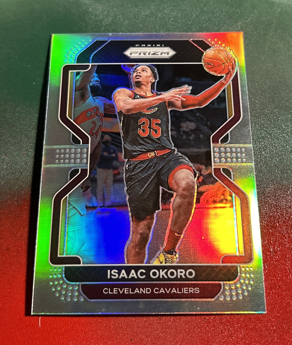 2021-22 Panini Prizm Basketball Isaac Okoro Silver Prizm Card #212