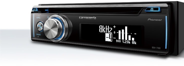 Pioneer Carrozzeria DEH-7100 Car Stereo CD Audio Receiver 1DIN USB