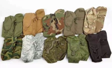 Tactical Pouch For 2 Magazines, Signaling Devices Left & Knife MOLLE Techinkom