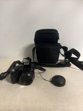 Fujifilm Finepix S2000HD Digital Camera 10.0MP Black 15x Zoom Tested W/ Bag