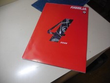 Mazda FAMILIA 4Door Sedan Japanese Brochure 1989/11 BG3/5/6/7P B3 B5 B6 PN 323