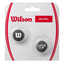 2 PACK: WILSON "PRO FEEL LAVER CUP" TENNIS VIBRATION DAMPENERS. WR8442101001