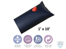 Buffalo Blizzard 1 x 10 Black Water Tube Swimming Pool Winter Covers 22 Gauge