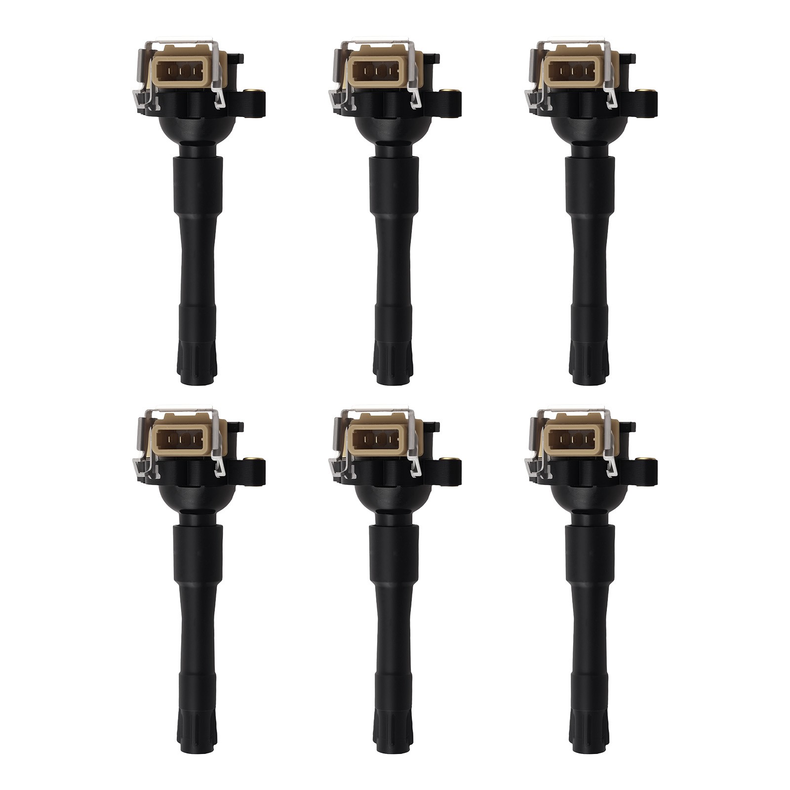 Bobine d'allumage BMW E46 E36 E39 - Pack de 6 bobines de remplacement pour moteurs 6 cylindres M3