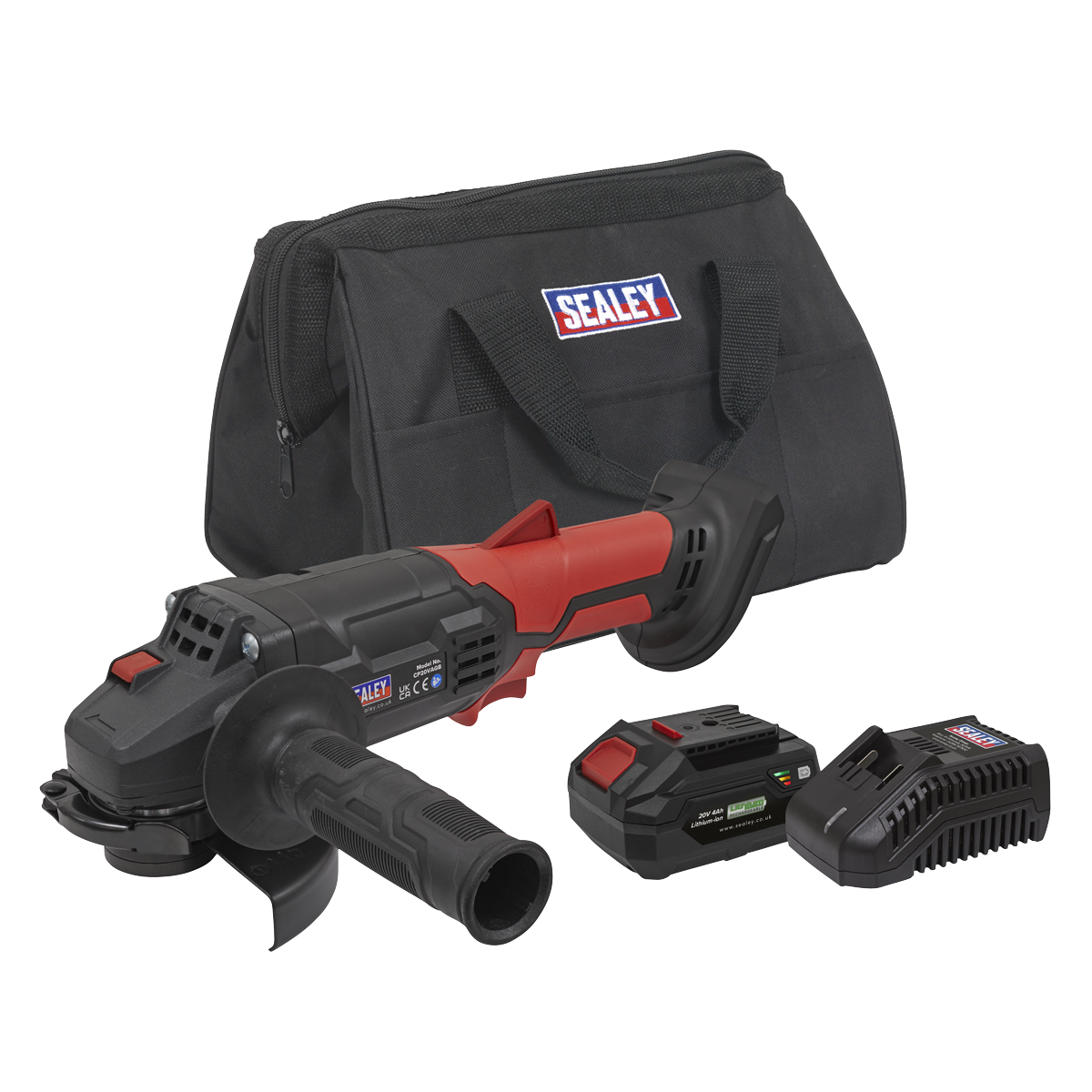 Cordless Angle Grinder Kit Ø115mm 20V 4Ah SV20 Series
