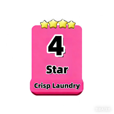 Monopoly ,     ,Crisp Laundry ,4 stars ,go sticker ,Set:18-1