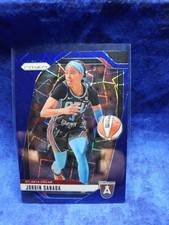 2024 WNBA PRIZM BASKETBALL #91 BLUE VELOCITY Jordan Canada