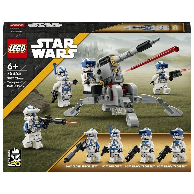 LEGO Star Wars 75345 Battle Pack Clone Troopers Legione 501 - Offerta