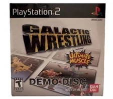 Galactic Wrestling Ultimate Muscle PlayStation 2 SEALED DEMO OOP SEE DETAILS