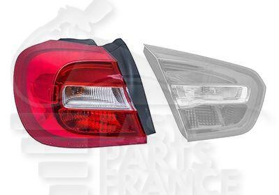 Feu arrière-gauche extérieur LED Mercedes Classe GLA 2014 2015 2016 rouge
