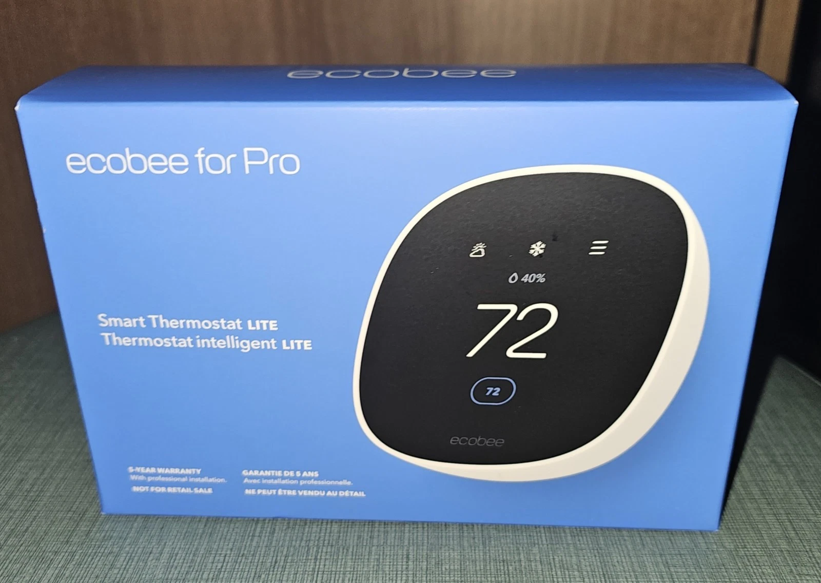 NEW Ecobee Smart Thermostat Pro Lite WiF Alexa (EB-STATE7P-01) Factory Sealed
