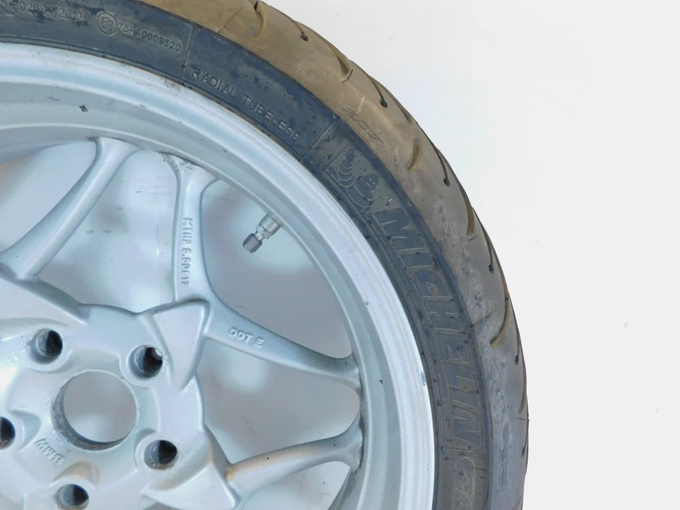 BMW R1200RT R1200ST R1200 RT ST R900RT 2005-2013 rueda trasera plateada con neumático Foto 3 de 4