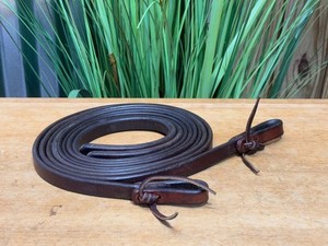 SCHUTZ BROTHERS Heavy Western SPLIT REINS ~ BUTTER SOFT ~ 7' x 3/4"