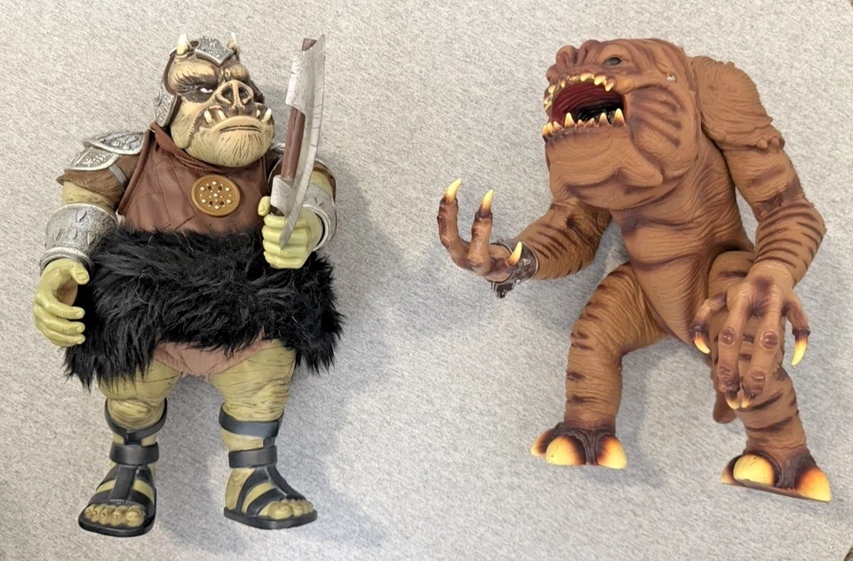 Star Wars 12" 2003 Gamorrean Guard and a 1998 12" ROTJ Rancor Hasbro HUGE figure - Image 3 of 4