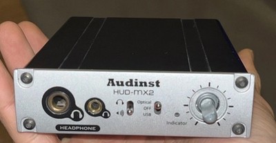 Audinst HUD-MX2 Unit Only Untested For Parts Or Repair No Cables Included