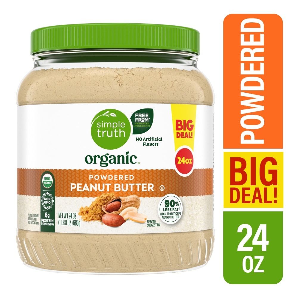 Simple Truth Organic Powdered Peanut Butter 24 oz - Pack of 3
