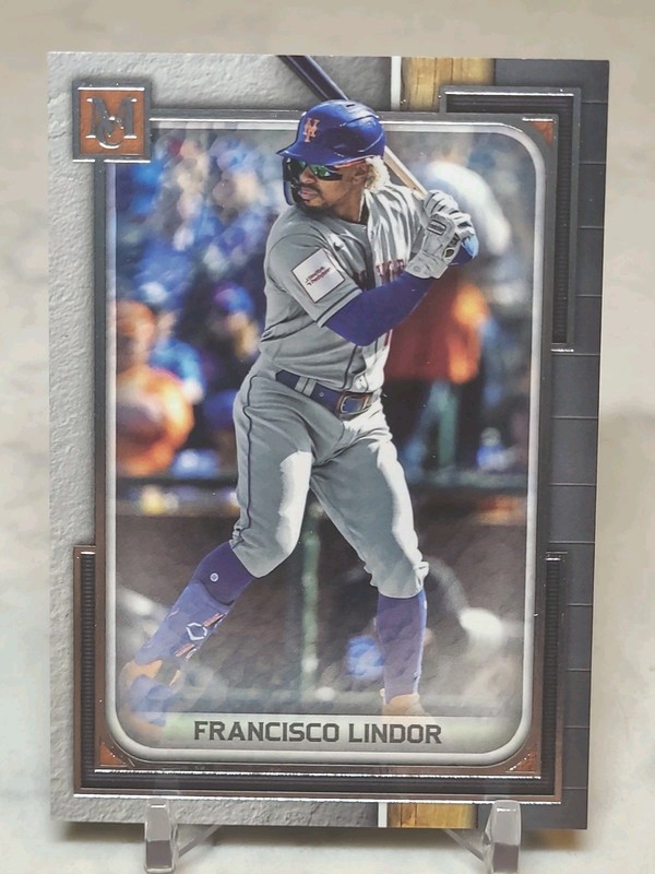 2023 Topps Museum Collection - Francisco Lindor #66 METS